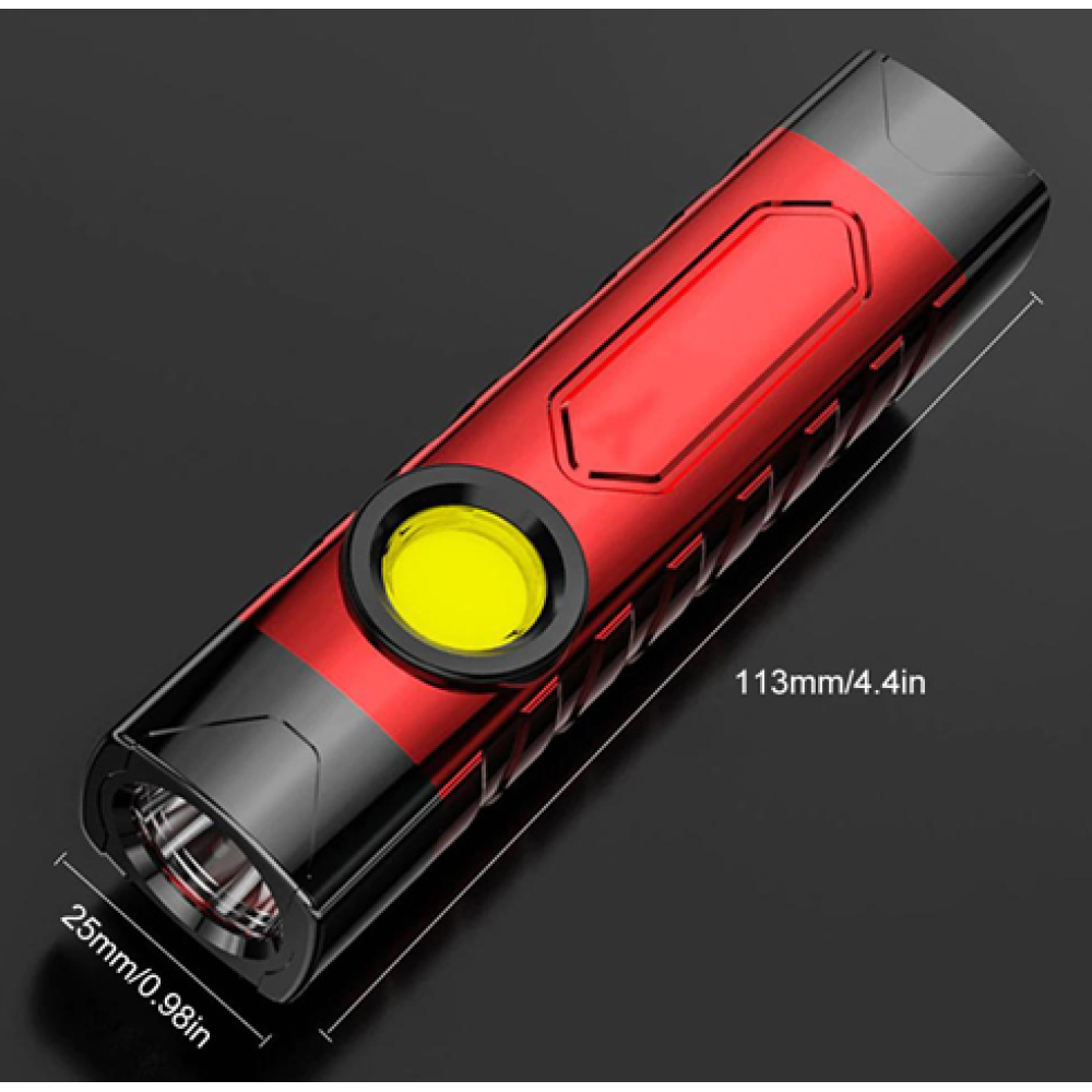 Ручний ліхтар Tanje X10, SB-800, Li-Ion акум, ЗУ microUSB, вологозахист