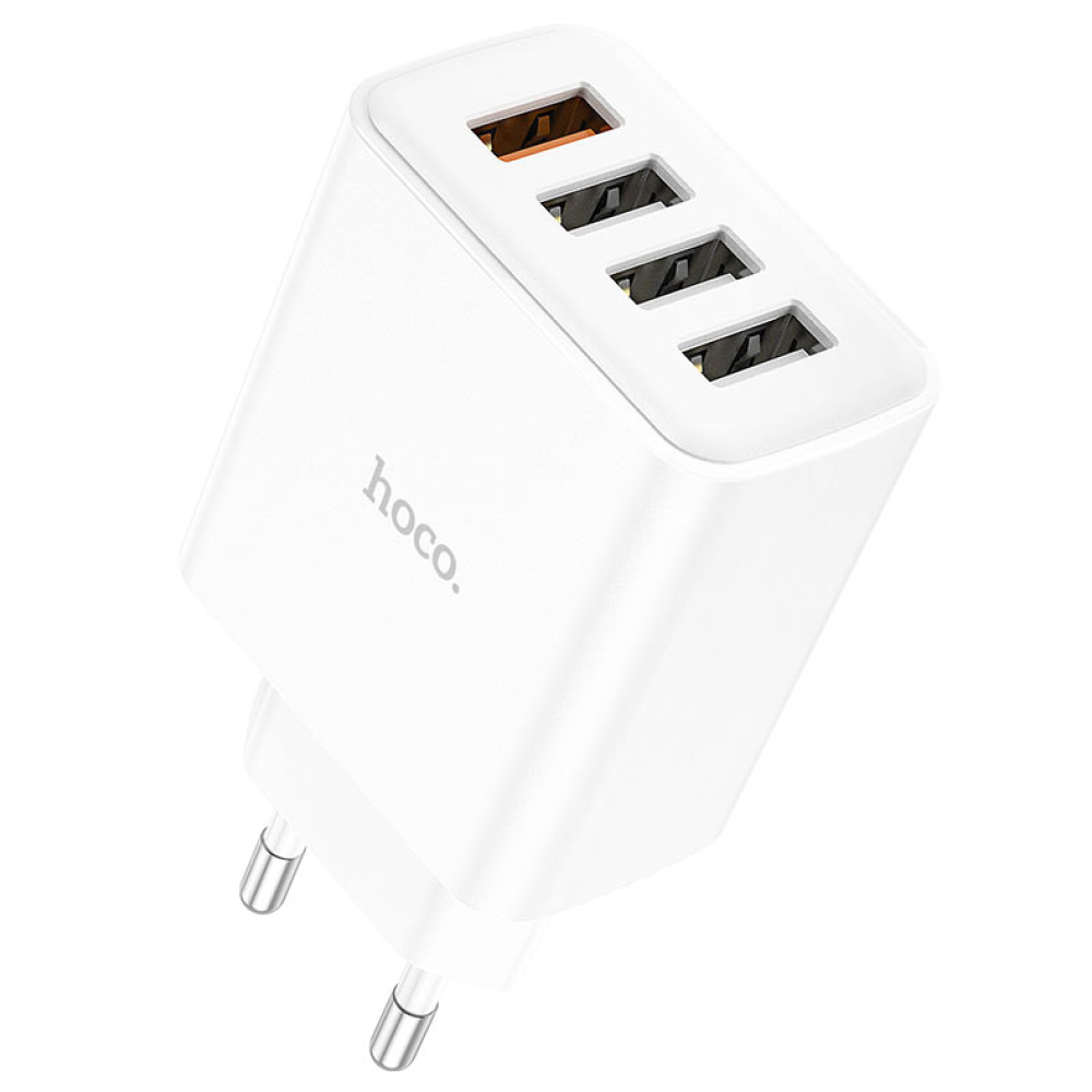 СЗУ Мережева Зарядна Устрій USB x 4 Hoco C102A