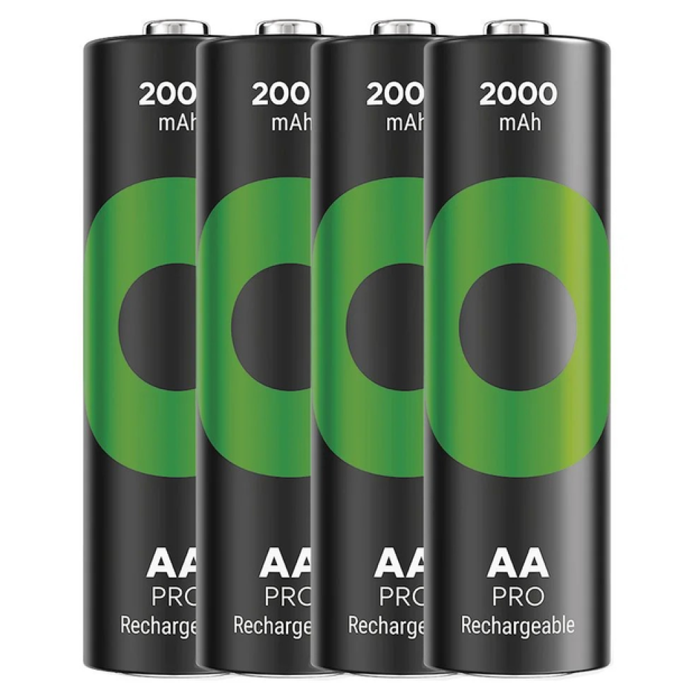 Акумулятор GP Recyko Pro 2000mAh Eco, Ni-MH AA, 1.2V, 2.4A, LSD70-5, коробка 4 шт.
