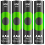 Акумулятор GP Recyko Pro 800mAh Eco, Ni-MH AAA, 1.2V, 2.4A, LSD70-5, коробка 4 шт. Акумулятор GP Recyko Pro 800mAh Eco, Ni-MH AAA, 1.2V, 2.4A, LSD70-5, коробка 4 шт.