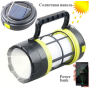 Ліхтар для кемпінгу 910-LED+COB, power bank, Li-Ion, сонячна батарея, ЗУ microUSB, Червоний, Білий