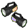 Ручний ліхтар T100A-10W+2COB, Білий, Червоний, Синій, power bank, 4x18650, ЗУ Type-C Ручний ліхтар T100A-10W+2COB, Білий, Червоний, Синій, power bank, 4x18650, ЗУ Type-C