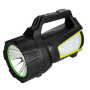 Ручний ліхтар T100A-10W+2COB, Білий, Червоний, Синій, power bank, 4x18650, ЗУ Type-C Ручний ліхтар T100A-10W+2COB, Білий, Червоний, Синій, power bank, 4x18650, ЗУ Type-C
