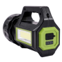 Ручний ліхтар T95-LED+COB, Білий, Червоний, powerbank, Li-Ion акум., сон., батарея, ЗУmicroUSB