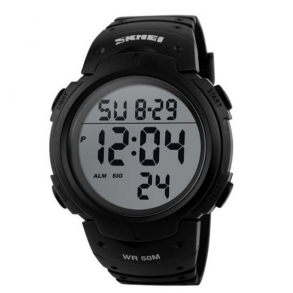 Годинники наручні SKMEI 1068BK, ЧОРНИЙ, 6016