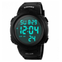 Годинники наручні SKMEI 1068BK, ЧОРНИЙ, 6016