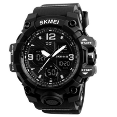 Годинники наручні SKMEI 1155BBK, ЧОРНИЙ, 6025