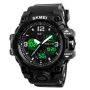 Годинники наручні SKMEI 1155BBK, ЧОРНИЙ, 6025