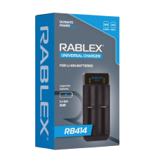 Зарядний пристрій Rablex RB414 2x18650 і ін. / від USB /