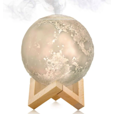 Нічник - зволожувач повітря Луна 3D Moon Lamp RGB, USB, 6727-2