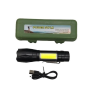 Ручний ліхтар Police BL-T629S, ЗУ microUSB, Zoom