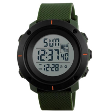 Годинники наручні SKMEI 1213AG, ARMY GREEN BIG SIZE, 9736