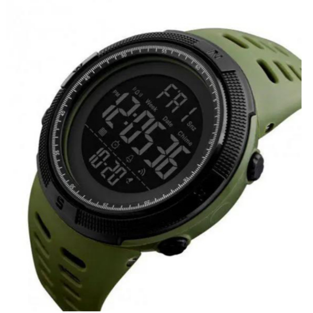 Годинники наручні SKMEI 1251AG, ARMY GREEN, 6023