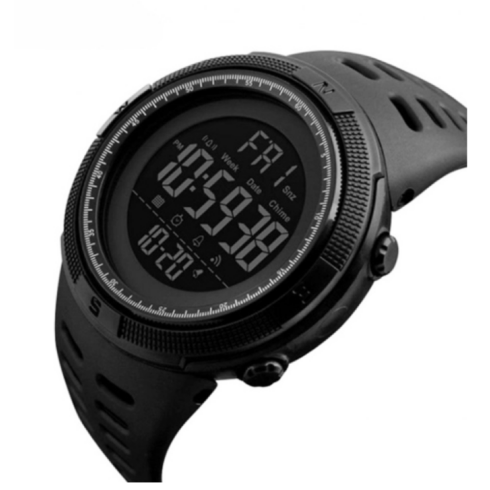 Годинники наручні SKMEI 1251BK, ALL BLACK, 9292