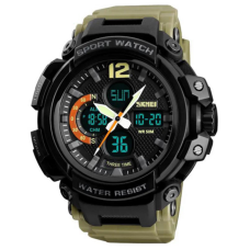 Годинники наручні SKMEI 1343KH, KHAKI, 9746
