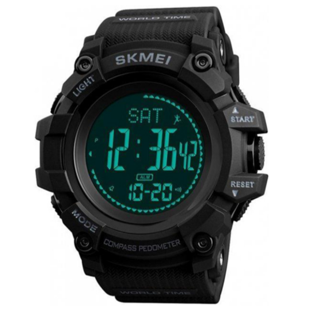 Годинники наручні SKMEI 1356BK, BLACK, Компас, 9749