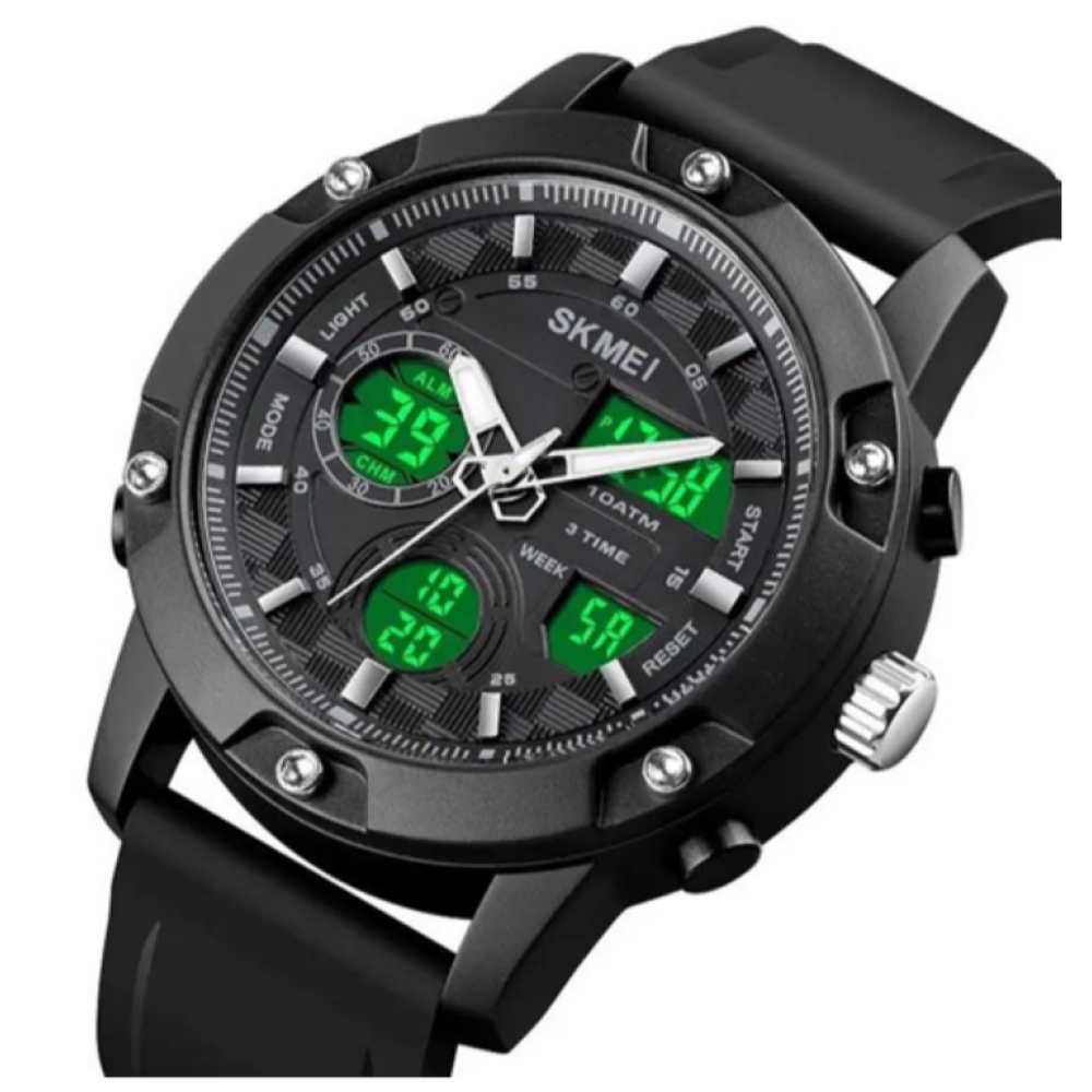 Годинники наручні SKMEI 1757BKBK, BLACK-BLACK, 9826