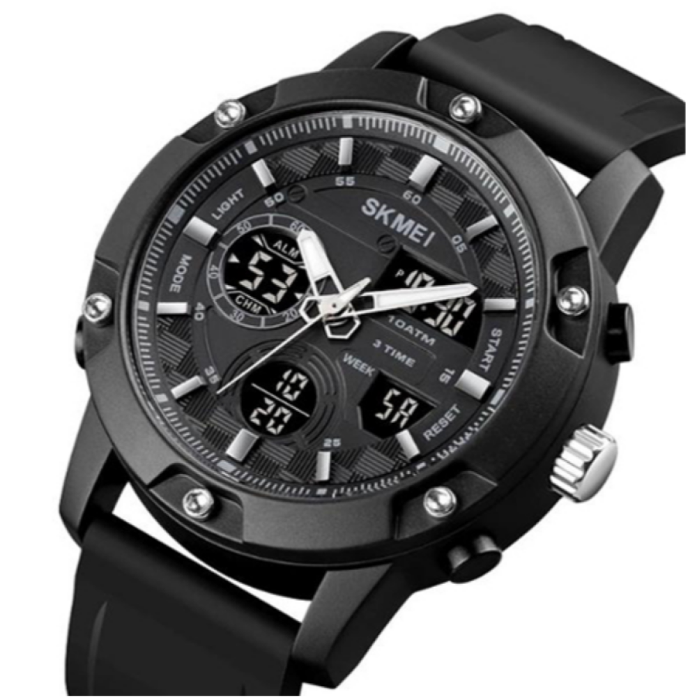 Годинники наручні SKMEI 1757BKBK, BLACK-BLACK, 9826
