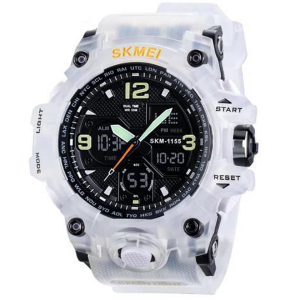 Годинники наручні SKMEI 1155BWT, БІЛИЙ, 9735