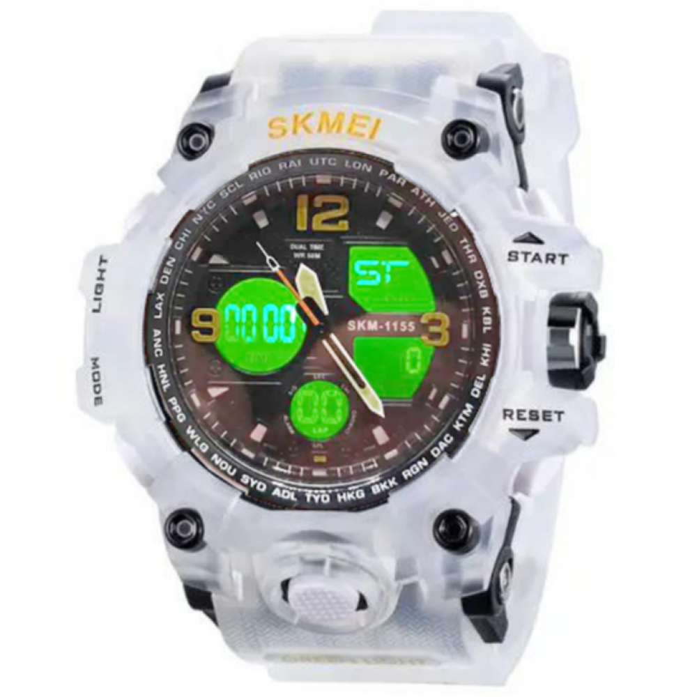 Годинники наручні SKMEI 1155BWT, БІЛИЙ, 9735