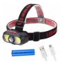 Налобний ліхтар KX-302-LED, 2COB, PL168, 1x18650, ЗУ Type-C Налобний ліхтар KX-302-LED, 2COB, PL168, 1x18650, ЗУ Type-C