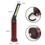 Ліхтар для кемпінгу WORKLIGHT-71-XPE+COB, Білий, Червоний, Li-Ion, поворот180º+180º Ліхтар для кемпінгу WORKLIGHT-71-XPE+COB, Білий, Червоний, Li-Ion, поворот180º+180º