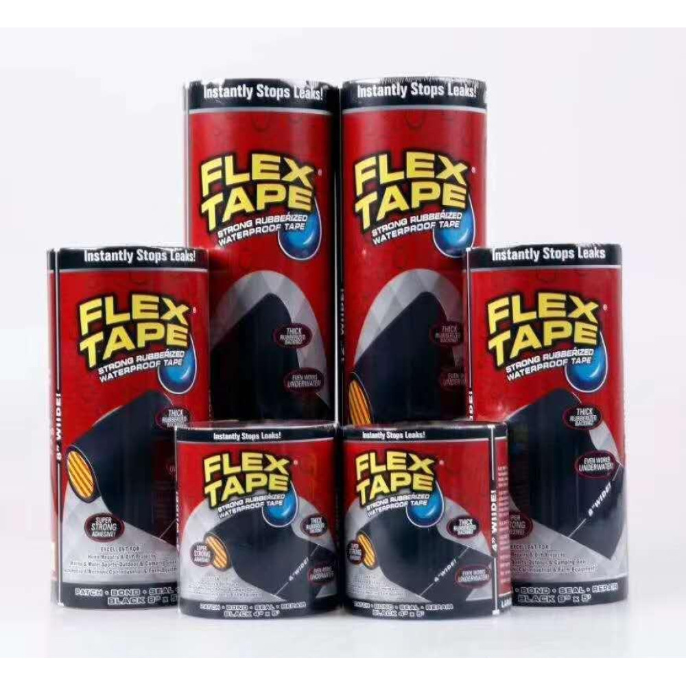 Сверхміцний скотч - стрічка Flex Tape 12*10 30 см. 5517