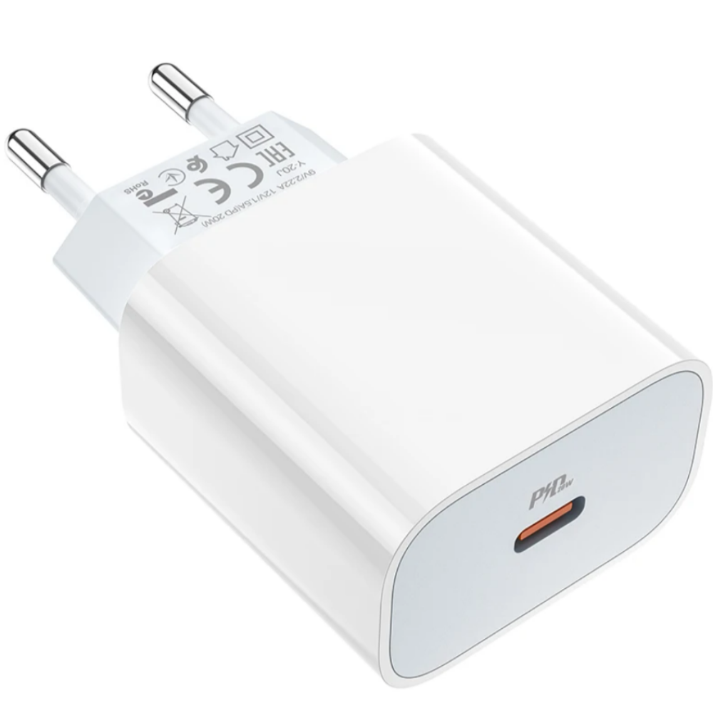 СЗУ Мережева Зарядна Устрій BOROFONE BA38A Plus, USB-C