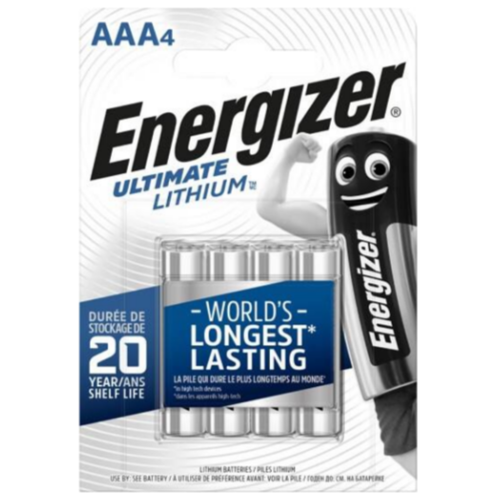 Батарейка Energizer Ultimate AAA (LR3) Літійна