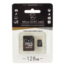 Карта пам'яті microSDHC T&G 128GBSD клас 10 (з адаптером) (Гарантія 3 роки)
