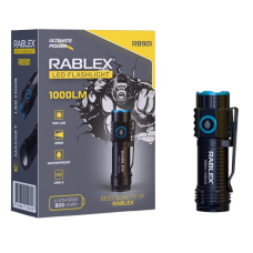Ручний ліхтар Rablex RB901, Li-ion 16340, Zoom, ЗУ Type-C,