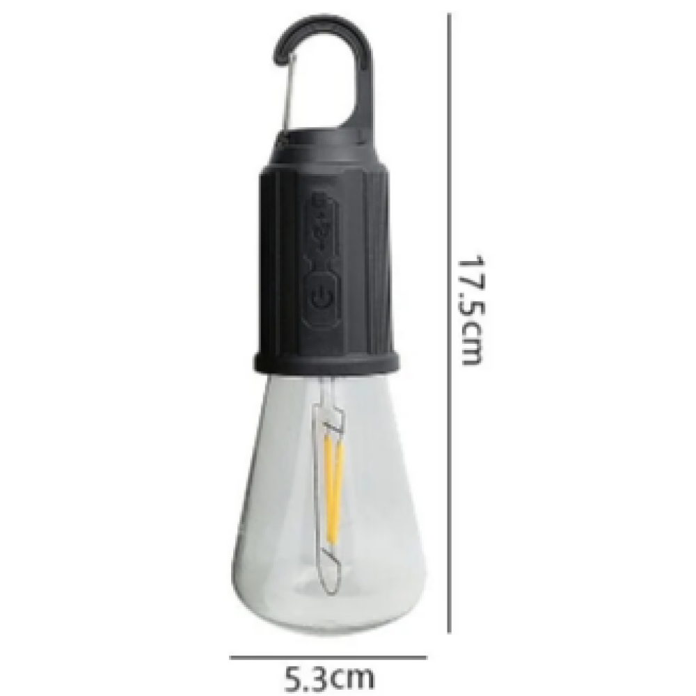 Ліхтар для кемпінгу LED-2 2W, акумулятор, ЗУ Type-C,