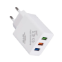 СЗУ Мережева зарядна пристрій PD AR101 5G, 3*USB,