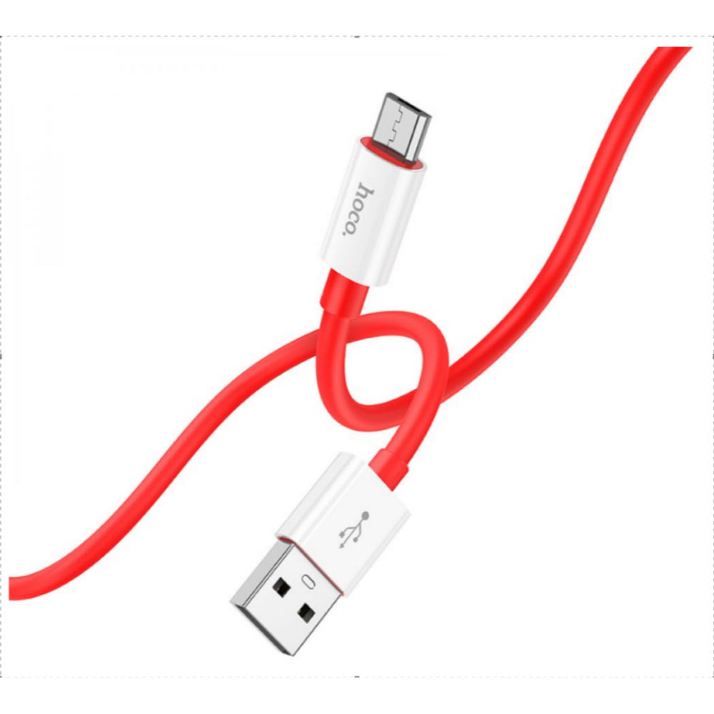 Кабель USB HOCO X87 Magic силіконовий MicroUSB