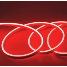 Силіконова стрічка LED NEON Червоний 5м 12V-220V /0718