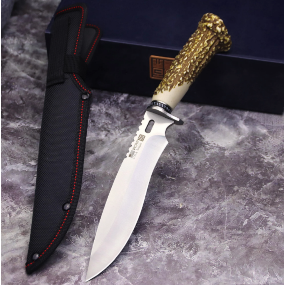 Ніж мисливський Damascus 141