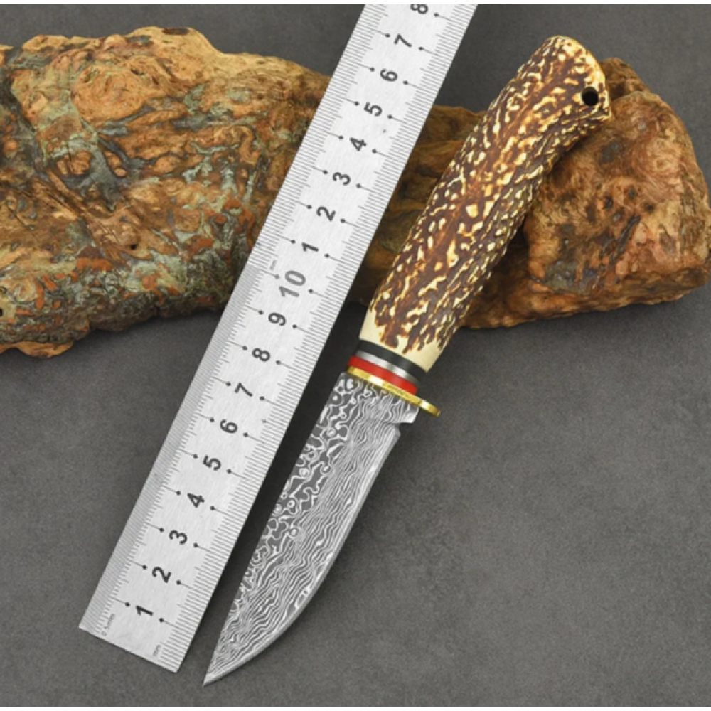 Ніж мисливський Damascus 142