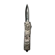 Ніж викидний фронтальний MicroTech 328 Skull