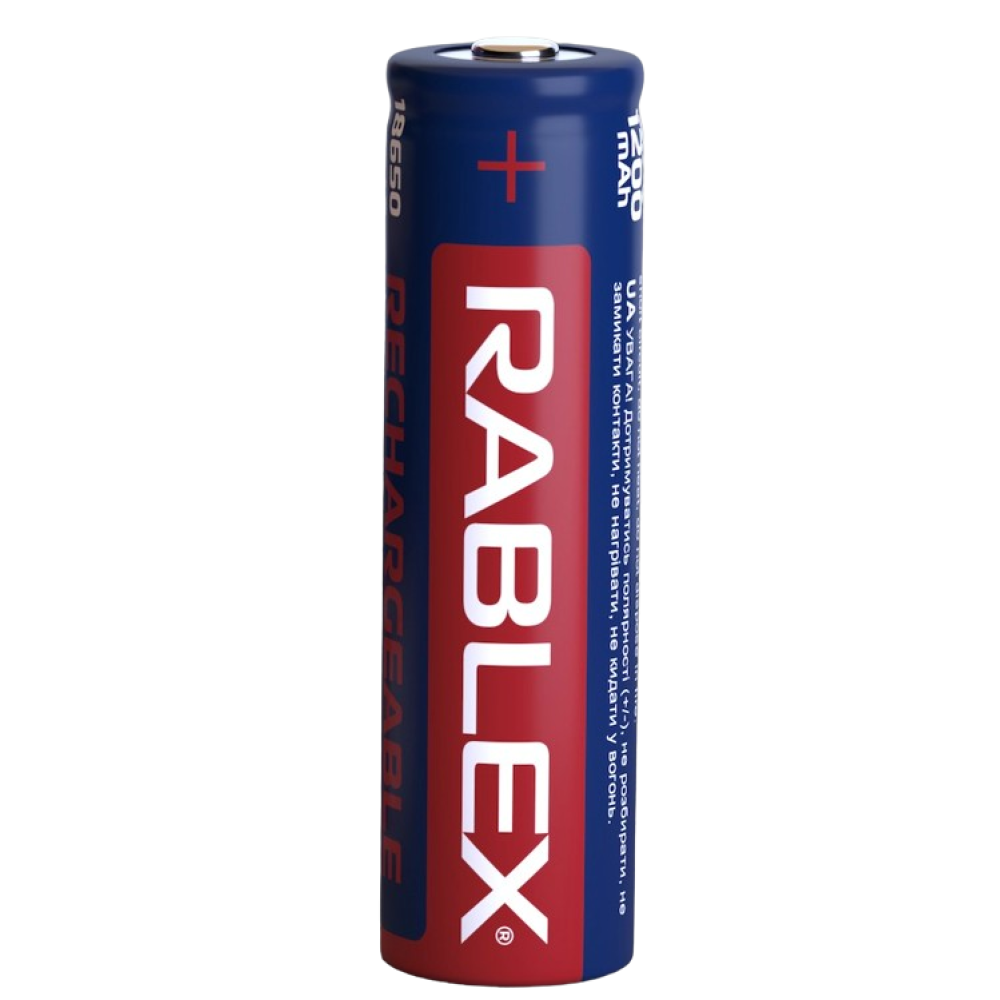 Акумулятор Rablex 18650 Li-ion 1200mAh 3.7v