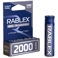 Акумулятор Rablex 18650 Li-ion 2000mAh 3.7v