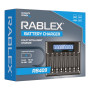 Зарядний пристрій Rablex RB409 на 8 AA/AAA R3/R6 1.2V Зарядний пристрій Rablex RB409 на 8 AA/AAA R3/R6 1.2V