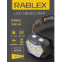 Налобний ліхтар Rablex RB952, жовтий+білий+червоний, 3хTG+8хLED+2хRED LED, Сенсор, акум, Type-C Налобний ліхтар Rablex RB952, жовтий+білий+червоний, 3хTG+8хLED+2хRED LED, Сенсор, акум, Type-C