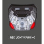 Налобний ліхтар Rablex RB952, жовтий+білий+червоний, 3хTG+8хLED+2хRED LED, Сенсор, акум, Type-C Налобний ліхтар Rablex RB952, жовтий+білий+червоний, 3хTG+8хLED+2хRED LED, Сенсор, акум, Type-C