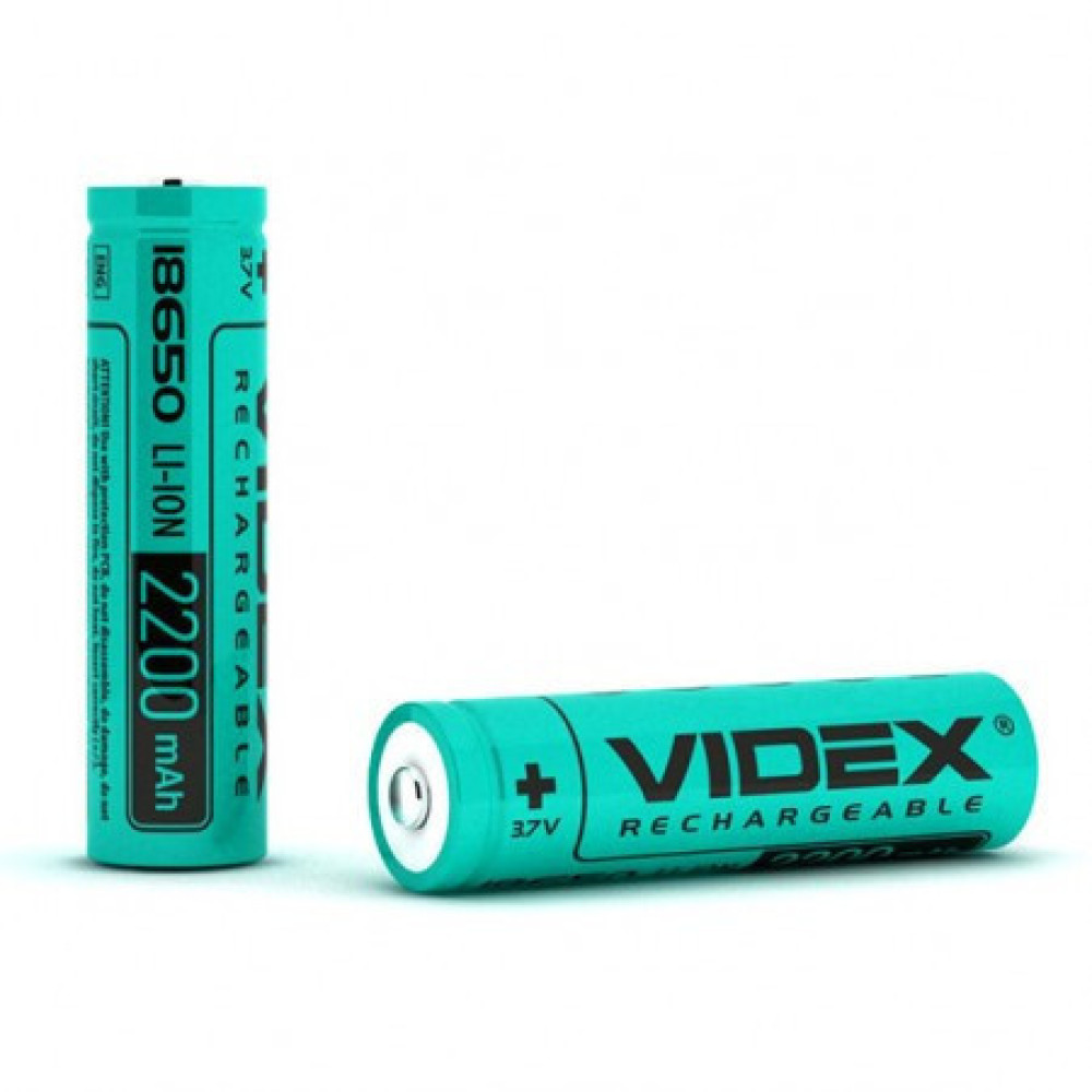 Акумулятор Videx 18650 Li-ion 2200mAh 3.7V