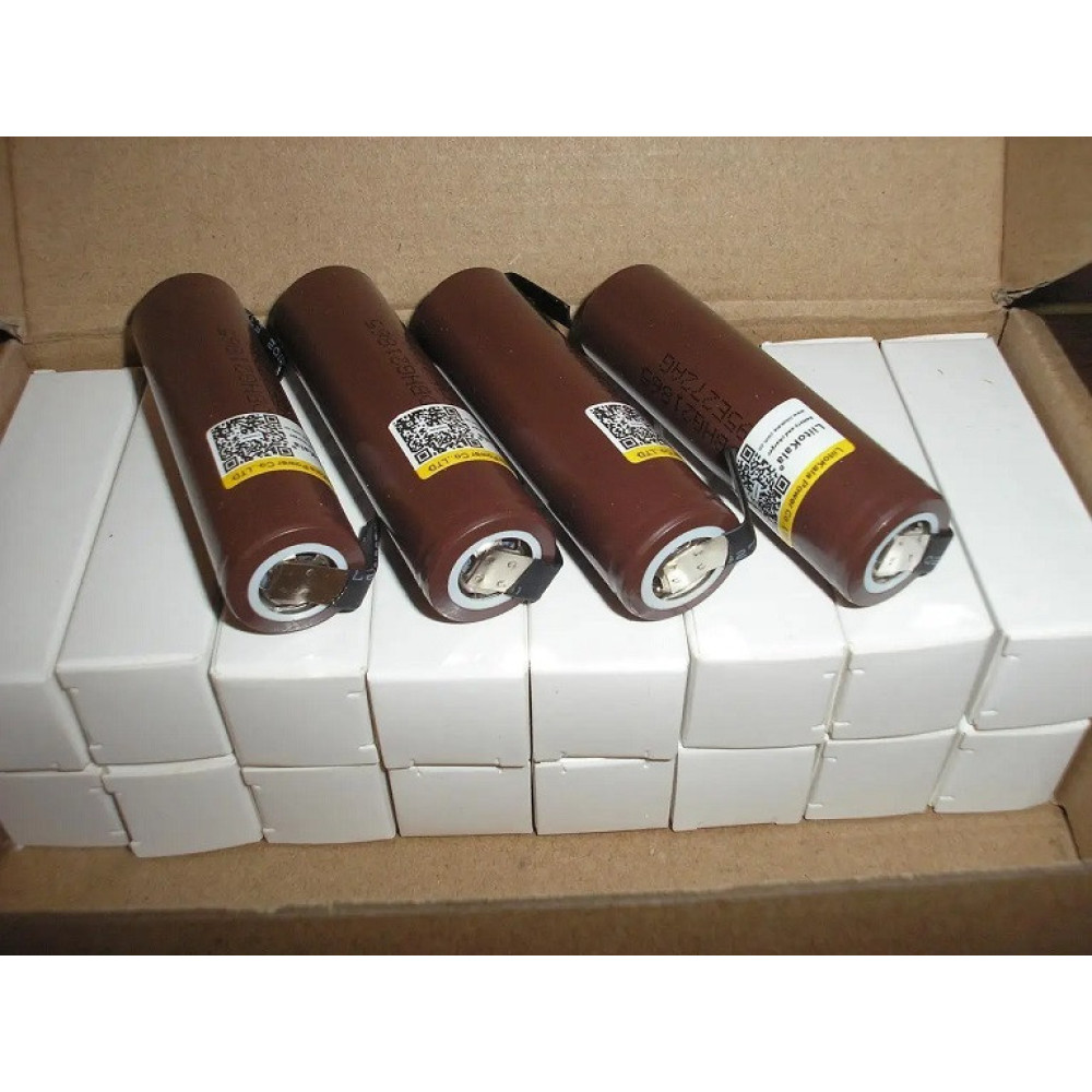 Акумулятор високотоковий 18650, LiitoKala HG2-N, 3000mah, з контактами під пайку