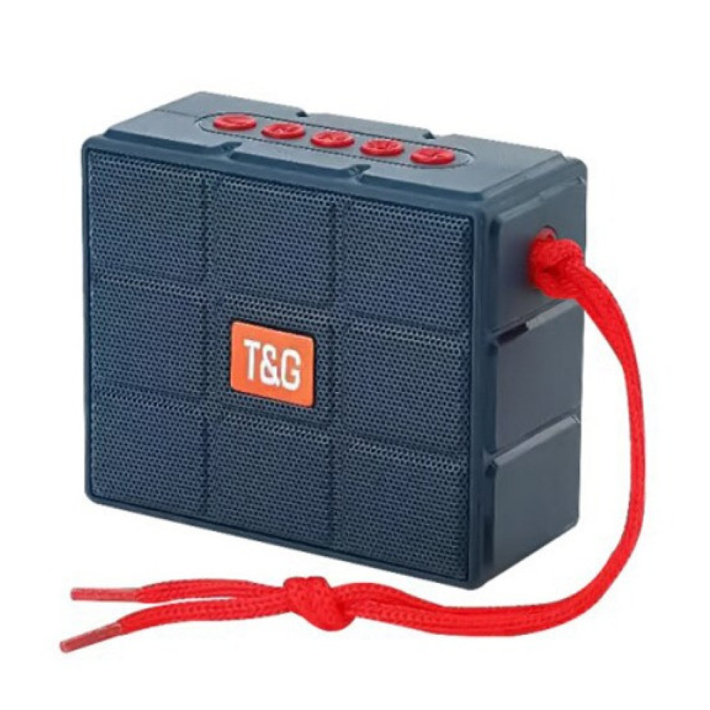 Портативна бездротова колонка TG311, Bluetooth, Синя
