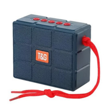 Портативна бездротова колонка TG311, Bluetooth, Синя