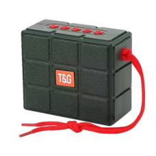 Портативна бездротова колонка TG311, Bluetooth, Зелена