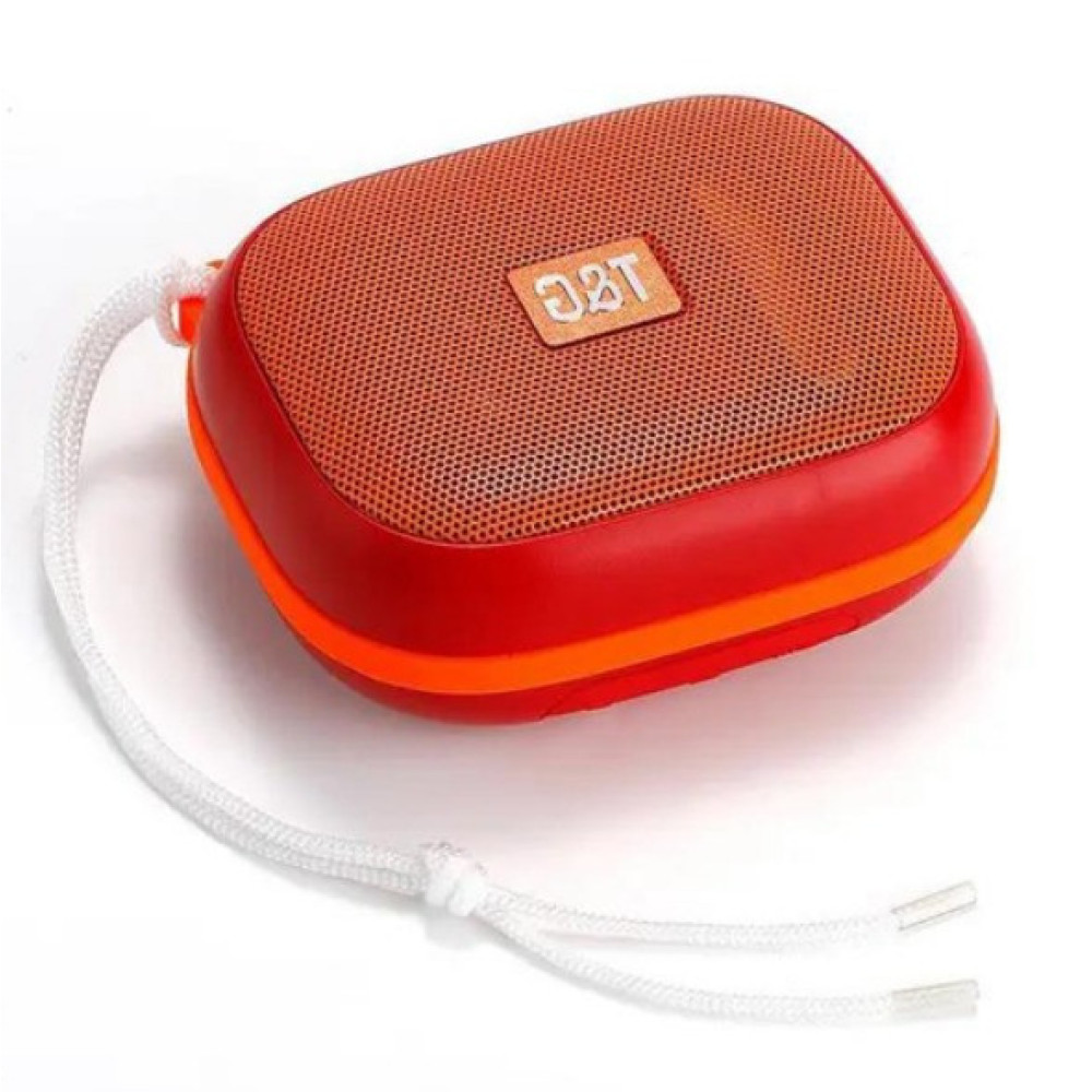 Портативна бездротова колонка TG394, Bluetooth, Червоний
