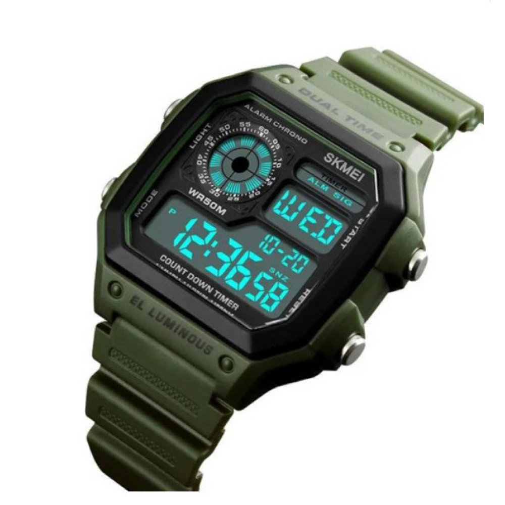 Годинники наручні SKMEI 1299AG, ARMY GREEN